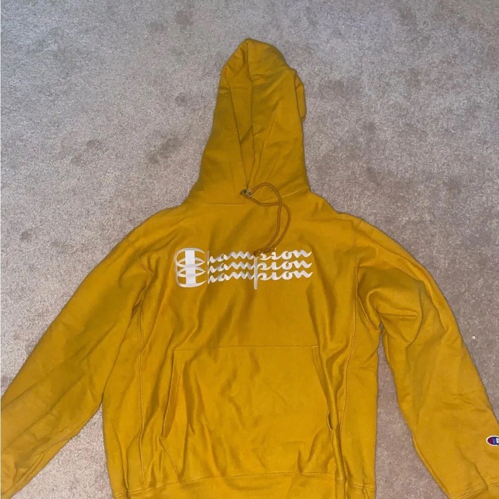 Champion Golden Yellow Hoodie